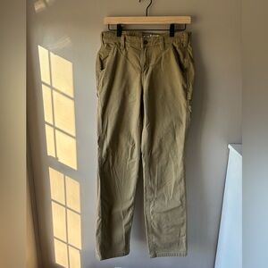 Women’s Carhartt Pants Loose Fit, Tan